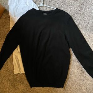 J Crew Black Cashmere Sweater Men’s Medium
